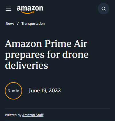 亚马逊称今年将在美开启无人机送货 | 易邦跨境