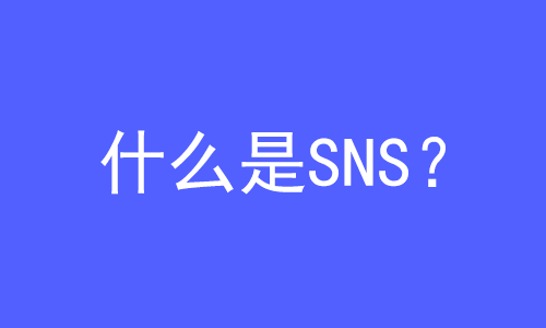 SNS是什么？ | 易邦跨境