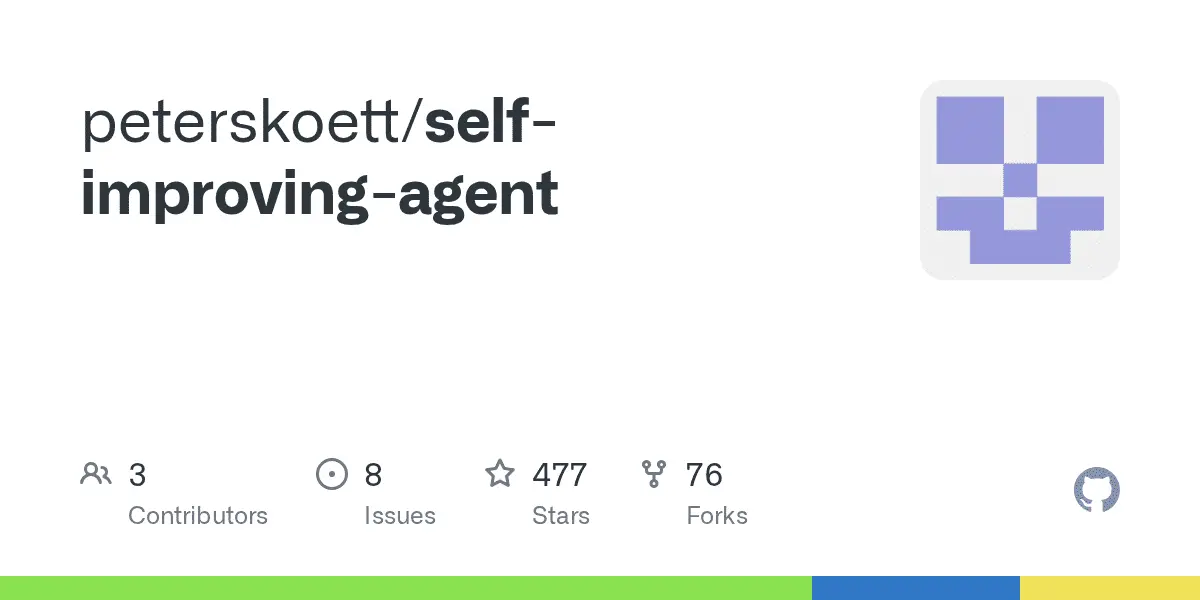 self-improving-agent - OpenClaw 的自我提升工具 | OpenClaw 中文官网社区